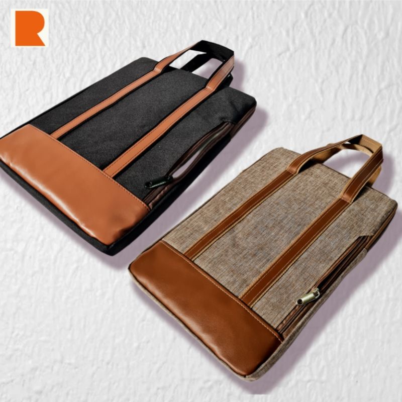 Tas Laptop Handle Kulit / TOTE BAG /tas laptop jinjing / softcase laptop