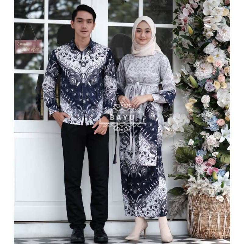 BATIK COUPLE KABAYA BROKAT KONDANGAN BATIK COUPLE KEBAYA LMARAN KEBAYA WISUDA COUPPE KEBAYA TUNANGAN