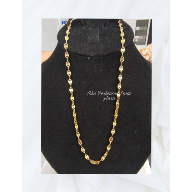 Kalung Emas 420 Biji Timun