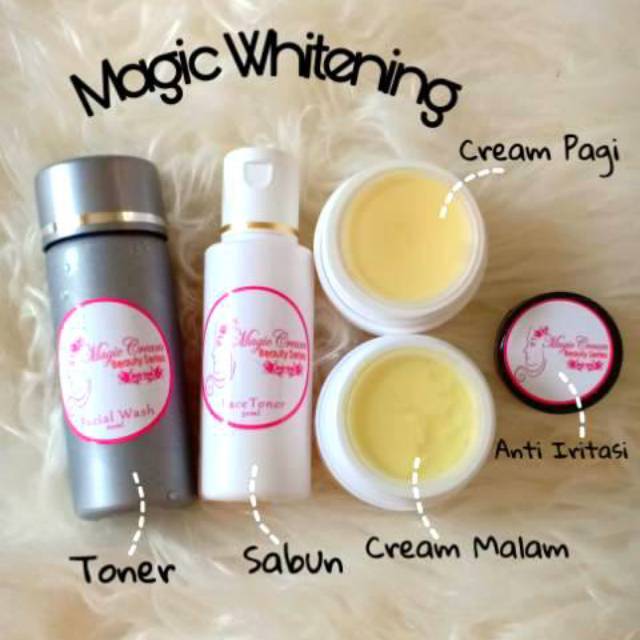 magic whitening / Cream wajah dokter / cream glowing