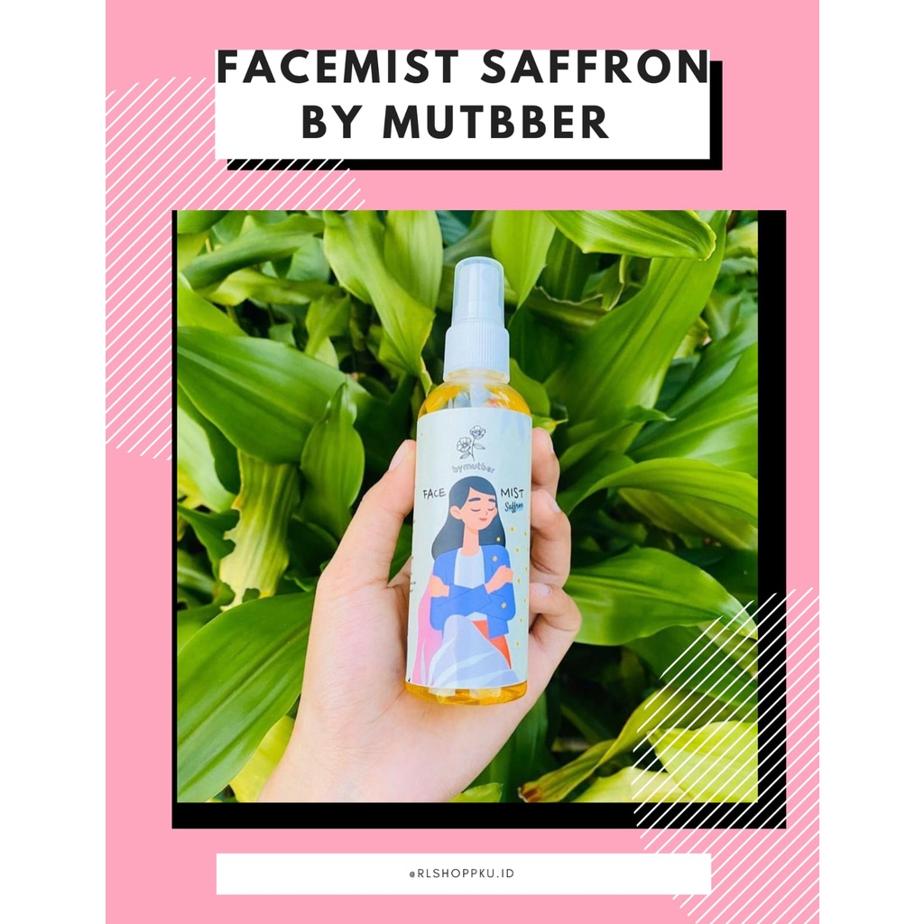 RL.FACEMIST SAFFRON BY MUTBER 100ML BPOM /FACEMIST