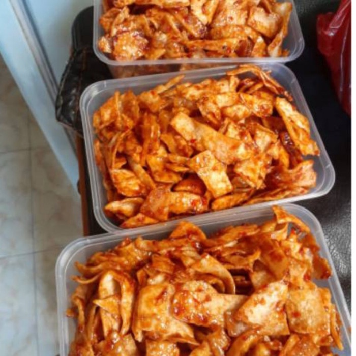 

NEW keripik singkong pedas asam manis