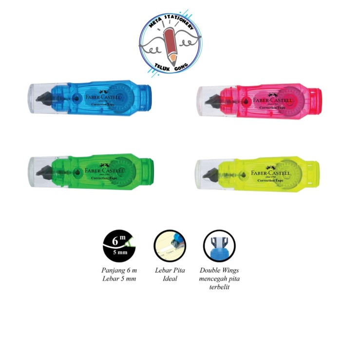 

Bergaransi Tipex Mini Jar Faber Castell 161801 Gilaa!!!