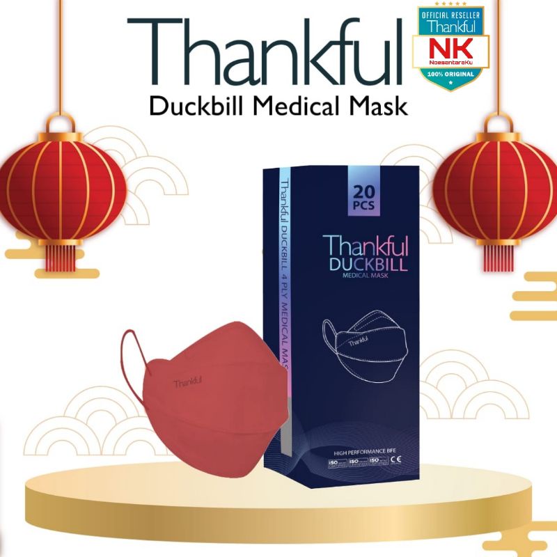 MASKER THANKFUL DUCKBILL - CHINESE NEW YEAR EDITION
