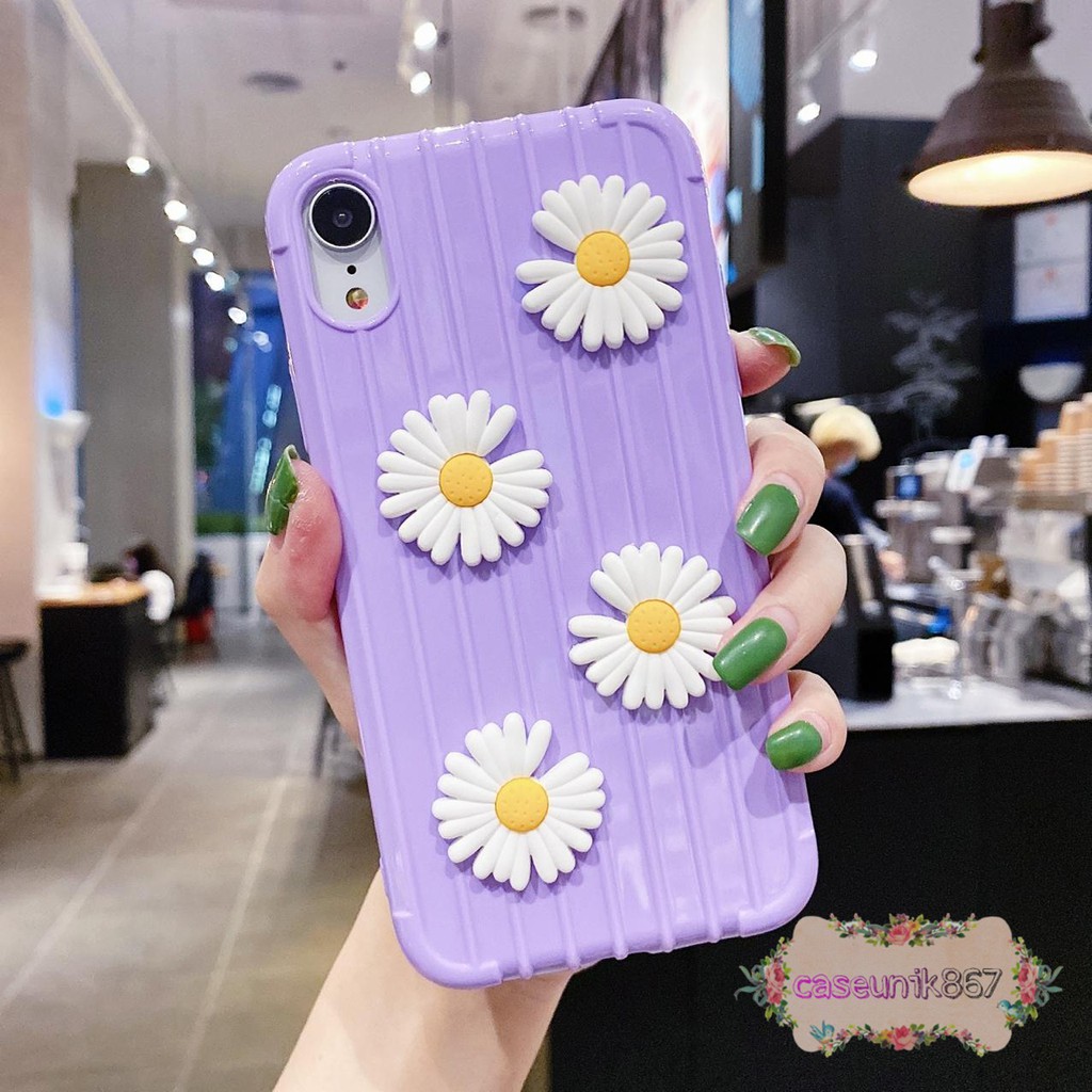 SOFTCASE BUNGA TIMBUL VIVO Y11 Y12 Y15 Y17 Y19 Y53 Y55 Y65 Y71 Y81 Y83 CS633