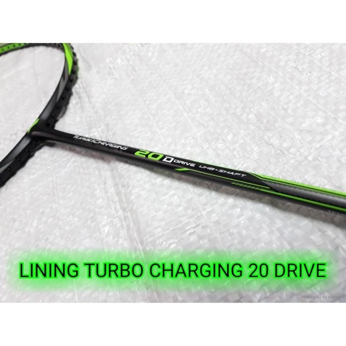 Unik Raket Badminton Lining Turbo Charging 20 Drive Original Diskon