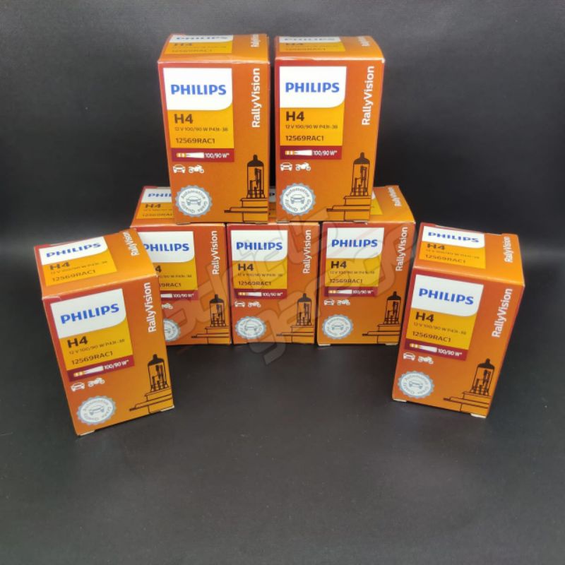 Bohlam Halogen PHILIPS H4 100/90W 12V ORI