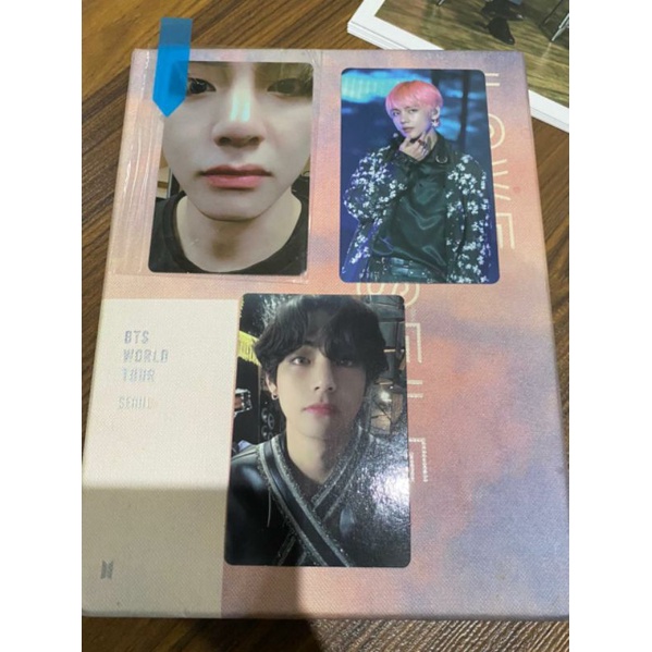 PHOTOCARD BTS DVD BLURAY JIN,PC HOLO TAEHYUNG
