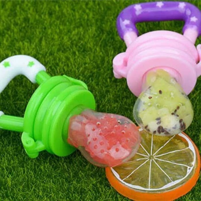Dot buah bayi Empeng baby fruit pacifier perlengkapan makan ibu anak nutrisi foods makanan sehat New
