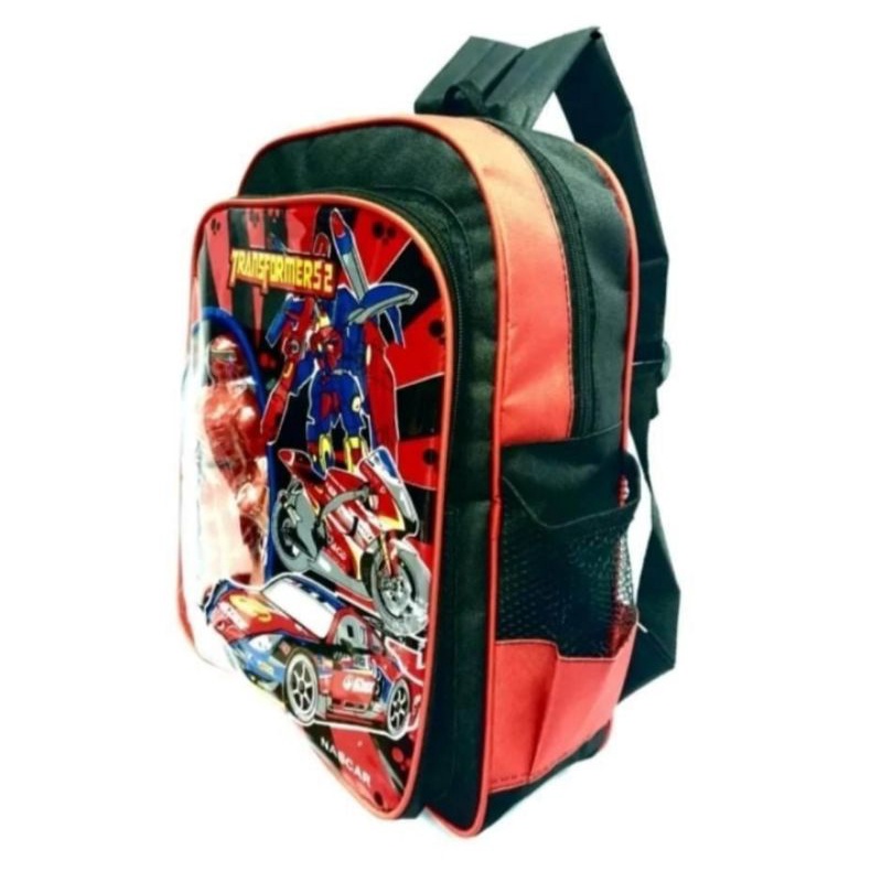 TAS RANSEL ANAK COWO TK/SD BERADIAH ROBOT