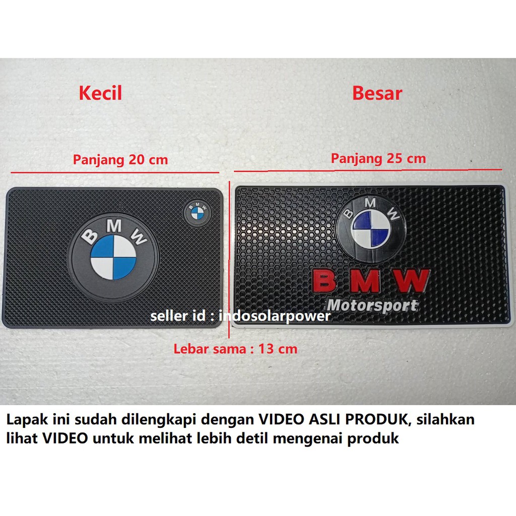 Dashmat anti slip sticky pad mobil BMW X1 X3 X5 X6 320 320i 520 520i 328 528 520d 318i E90 116i M4