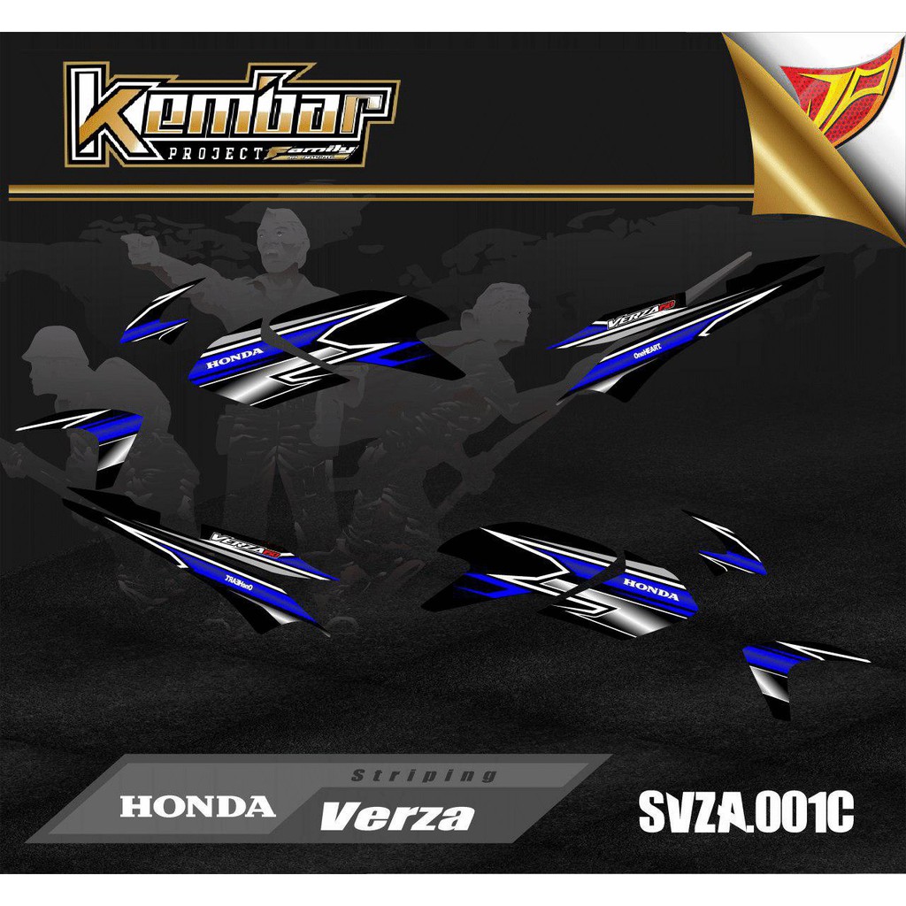 (cod) Verza striping sticker list verza sticker variasi verza striping STIKER VERZA MOTOR VERZA