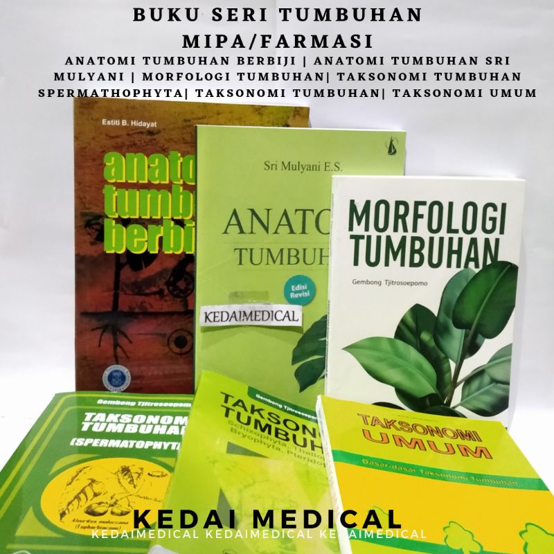 Jual PROMO BUKU TUMBUH TUMBUHAN KULIAH SEMESTER AWAL MORFOLOGI TUMBUHAN TAKSONOMI TUMBUHAN