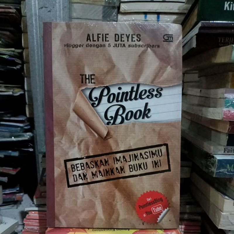 OBRAL BUKU NOVEL / BUKU FIKSI / NOVEL REMAJA / NOVEL ROMANSA #6C/D #14B-The Pointless Book