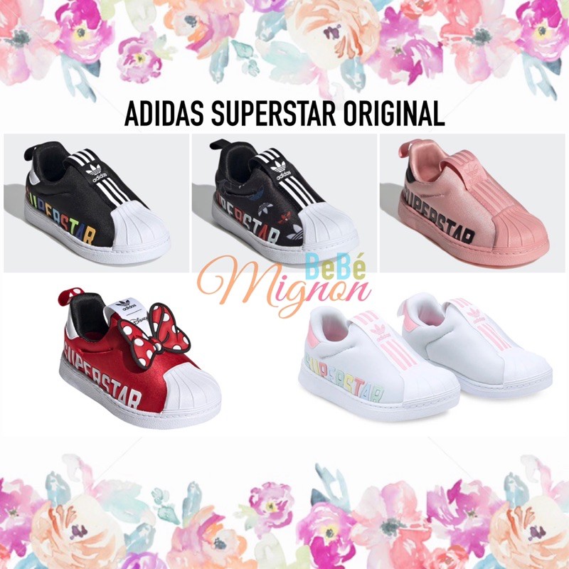 ADIDAS SUPERSTAR 360 SHOES BABY & KIDS 100% ORIGINAL - Sepatu Slip On Bayi Anak