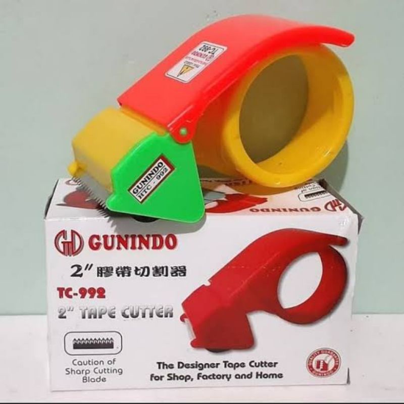 

Tape Cutter Gunindo | Alat Pemotong Lakban Solasi Perekat Paket