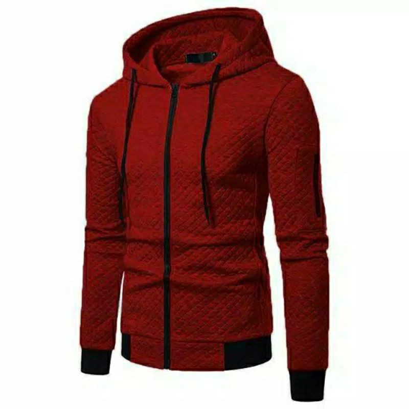 Jaket Pria Fleece Hoodie Silverstone RFLA Ariel Noah