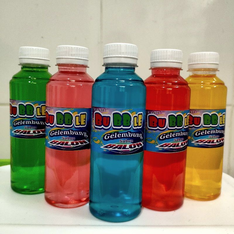 R3w Isi ulang gelembung balon sabun Bubble gun / Buble camera dan stick / Isi Ulang Gelembung Balon 