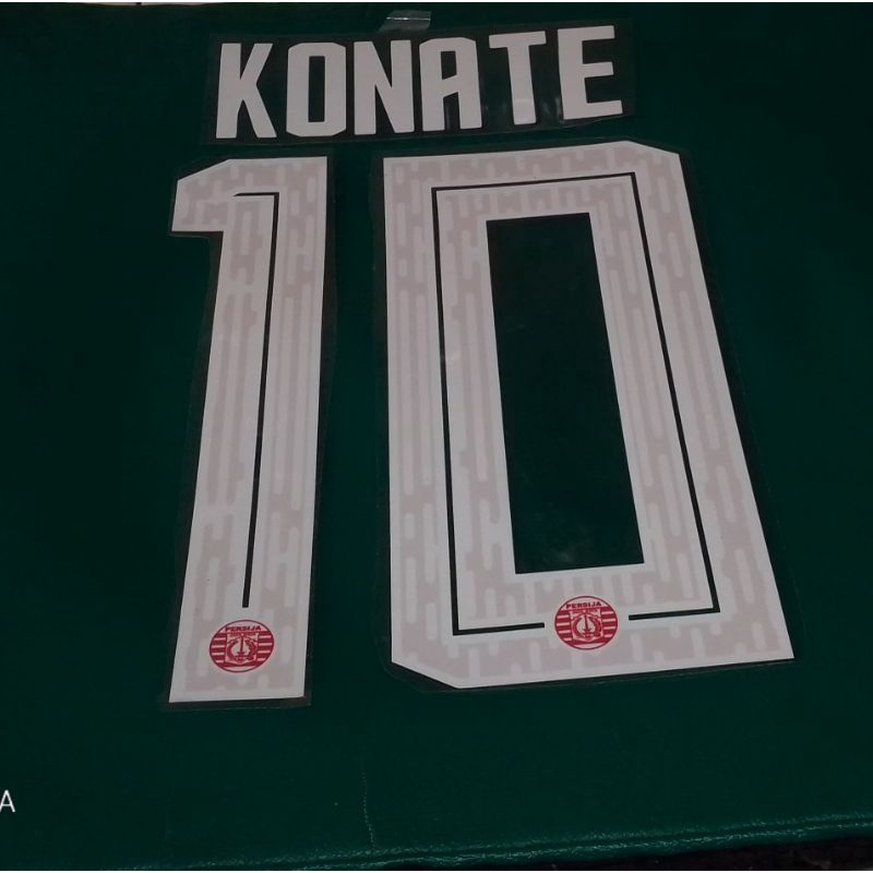 Nameset Jersey Persija Liga 1 Original Versi Pemain 2020/2022