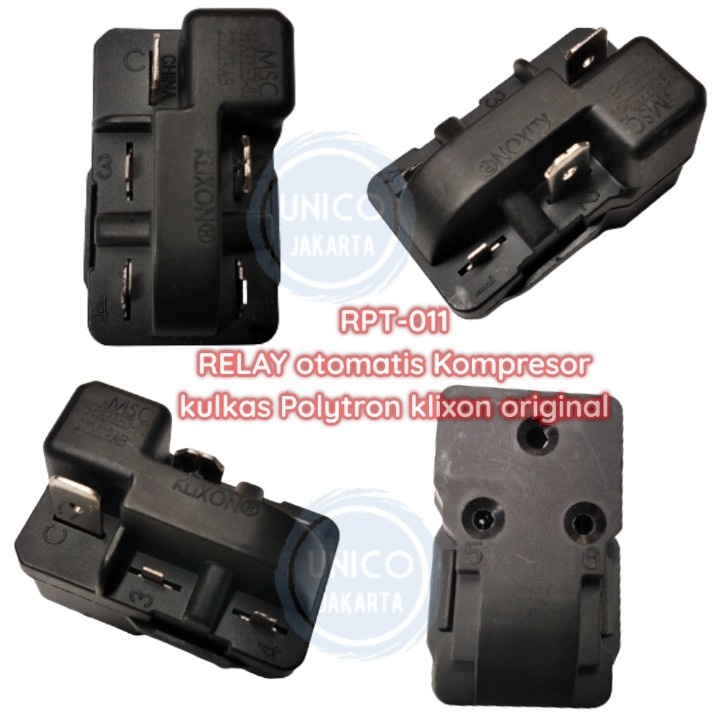 PTC RELAY otomatis kompresor kulkas klixon original ( RPT-011)