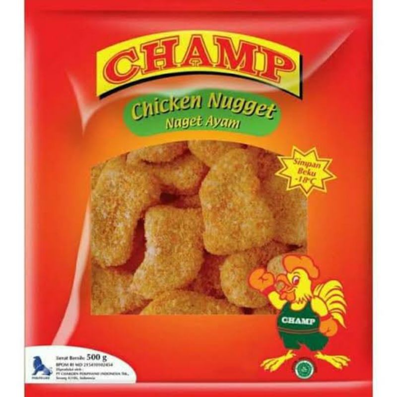 

Champ Chicken Nugget 250gr & 500gr