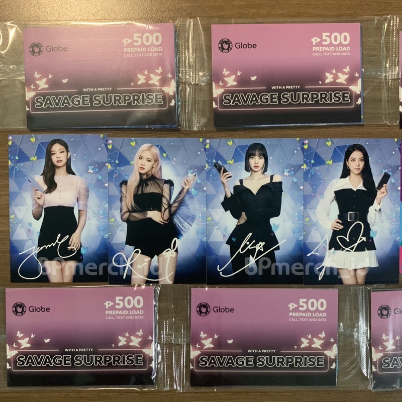 BLACKPINK x GLOBE PH PHOTOCARD