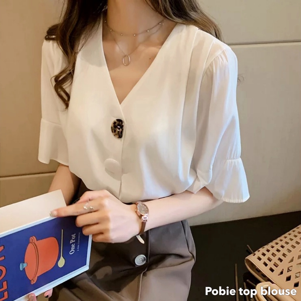 Pobie top blouse -Thejanclothes