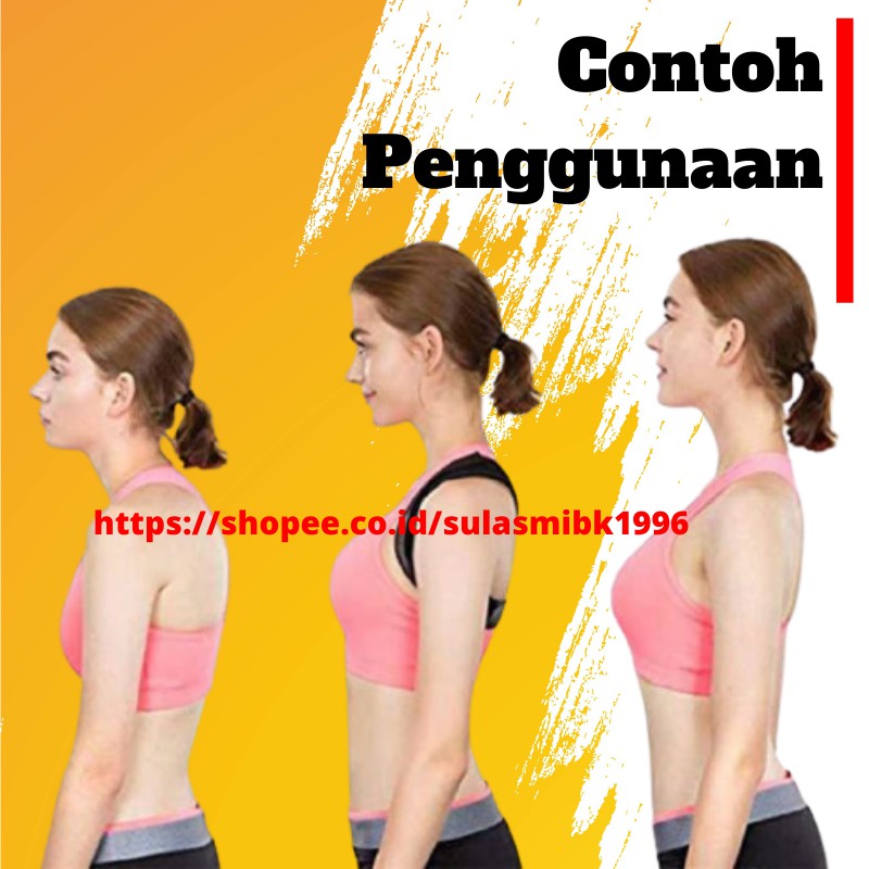 Korset Punggung Sabuk Kesehatan Back Support Posture Corrector 2020 Korset Kesehatan