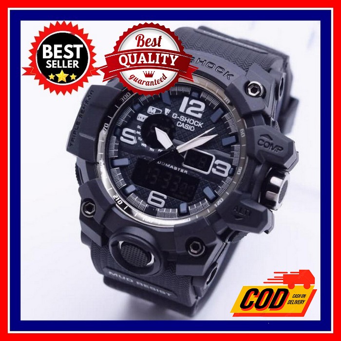 Jam Tangan Anti Karat Murah Kekinian Jm Tangan Cowo Cowok S4N7 Pria Digital Analog Waterproof Terbar