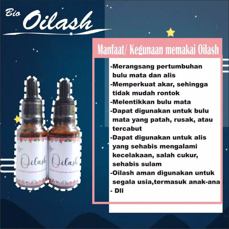 serum bulu mata (oilash)
