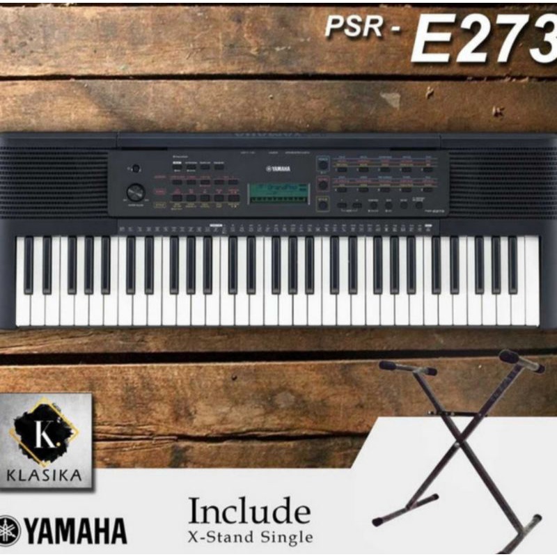 Keyboard Piano Organ Yamaha psr e273 Original Garansi Resmi free Stand Ori