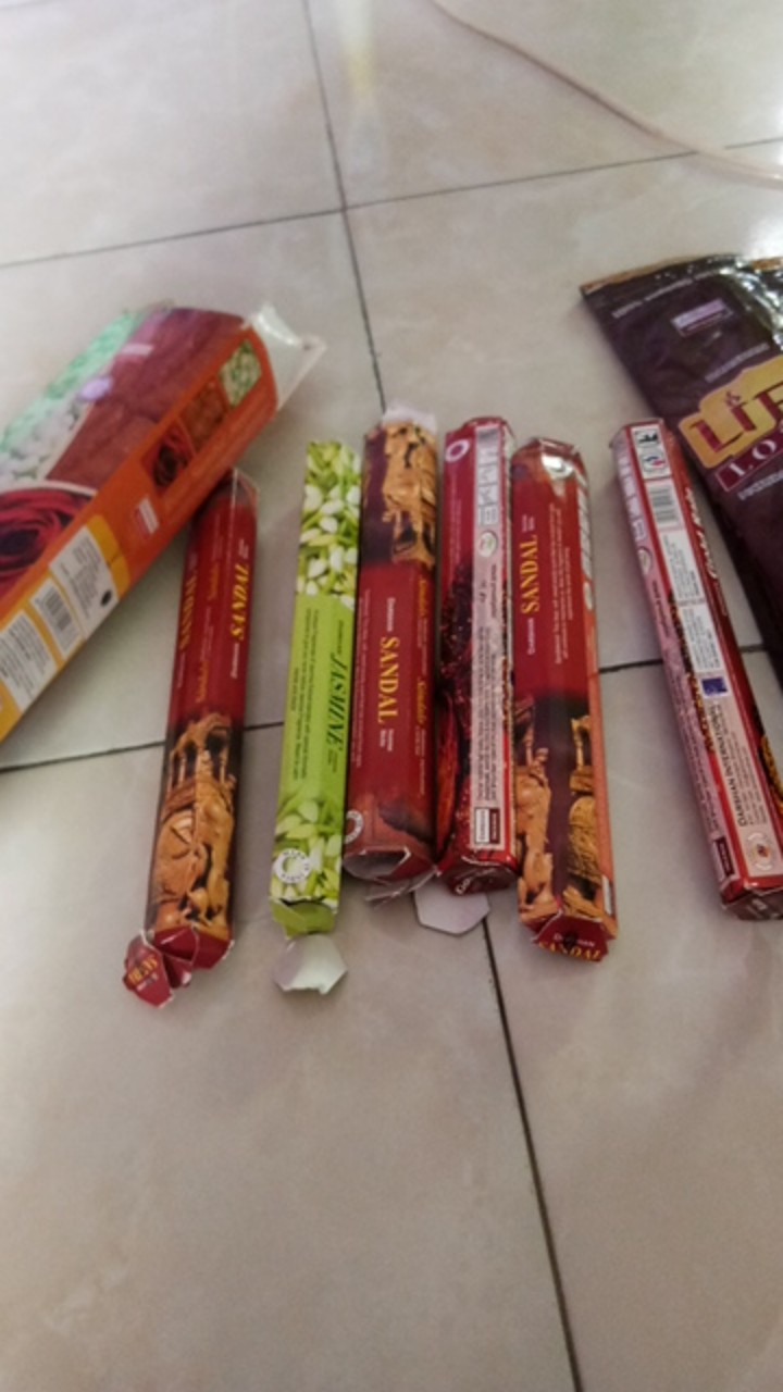 Dupa Sandal Cendana Hexa Handmade Isi 20 Batang By Darshan India