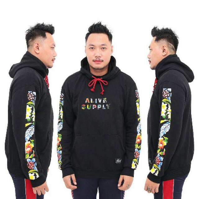 HOODIE ORIGINAL 'ALIVE & SUPPLY'