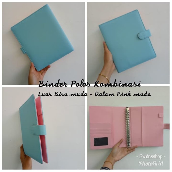 

Aman Binder Ready Polos Kombinasi B5 26 Ring Sale!!!