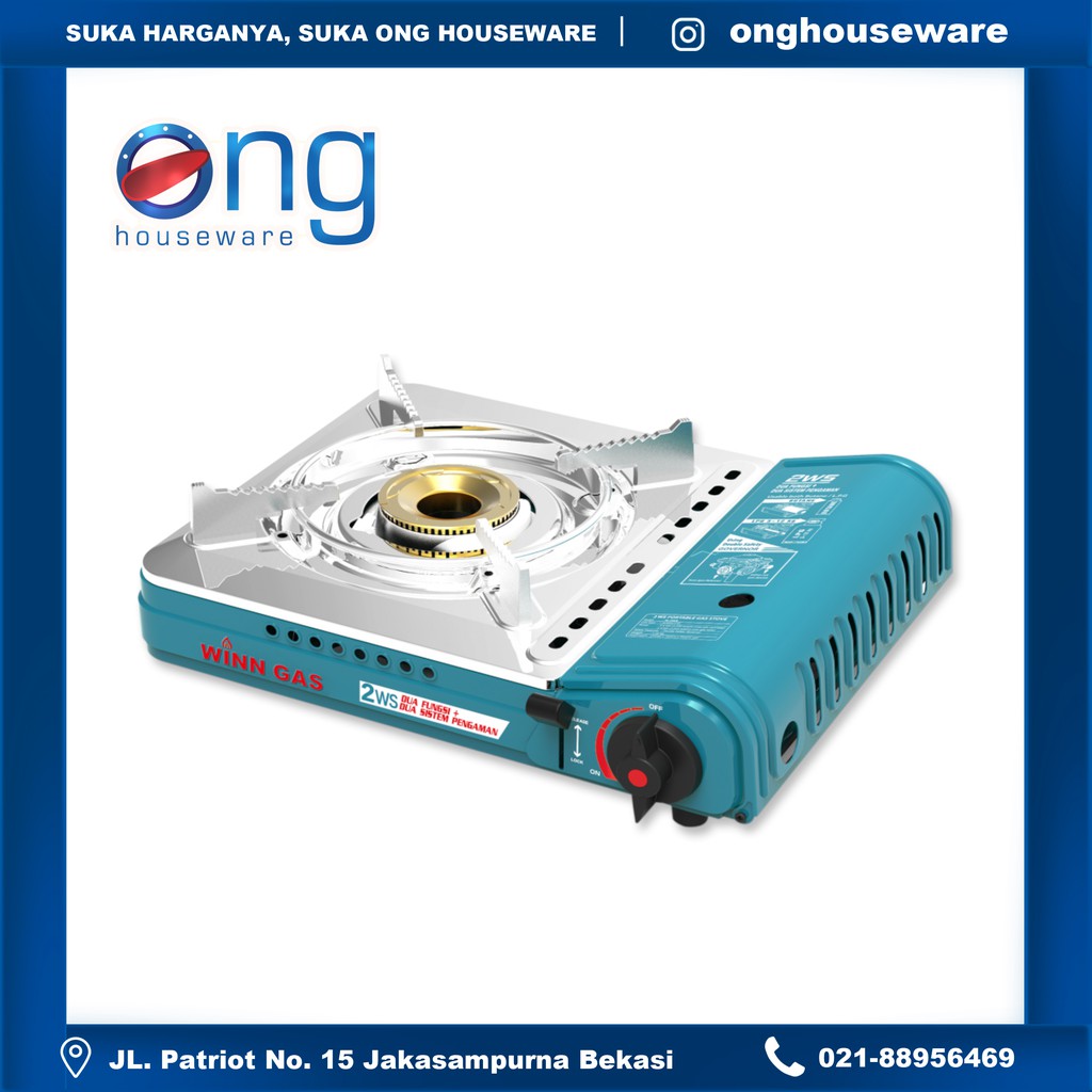 Kompor Gas Piknik Travel Portable Gas Stove 1 Tungku Winn Kompor Gas Piknik Travel Portable Gas Stove 1 Tungku Winn