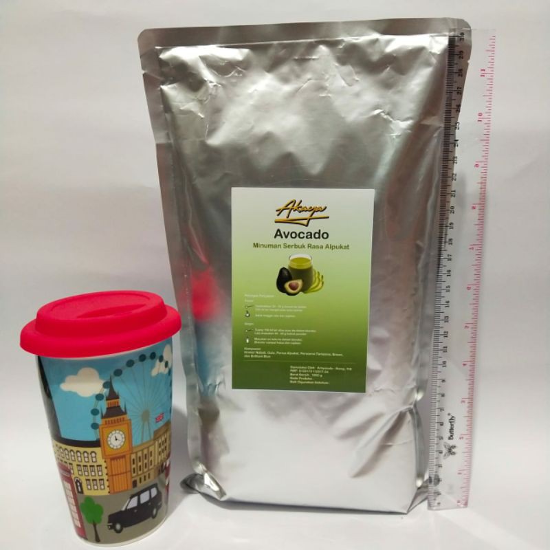 

Avocado Smoothies 1 kg / 1.000 gr minuman bubuk merk Akaya