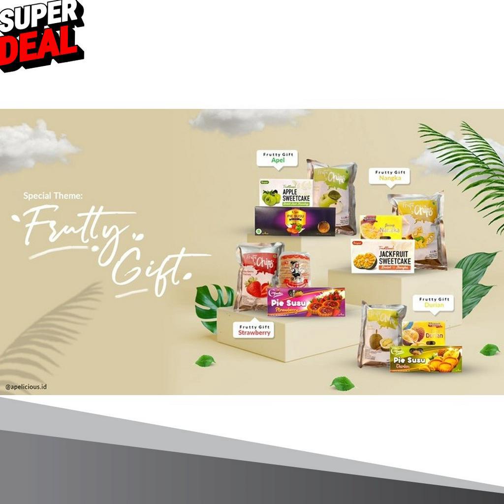 

CUCIGUDANG APELICIOUS Paket Oleholeh Murah Tema Buah Apel Nangka Strawberry Durian