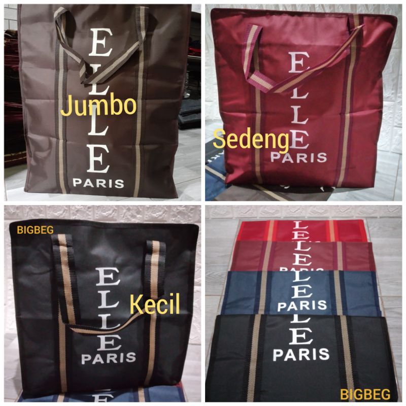 Tas Jinjing JUMBO Tali Panjang  Shopping Bag Tote Bag Serbaguna Laundry