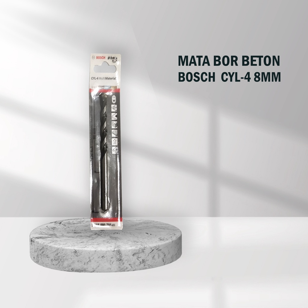 MATA BOR BETON TEMBOK MULTIPURPOSE MULTIMATERIAL BOSCH CYL-4 8MM 8 MM