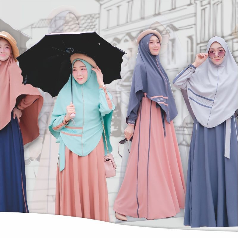 Gamis pena syar'i By Inaya [po]
