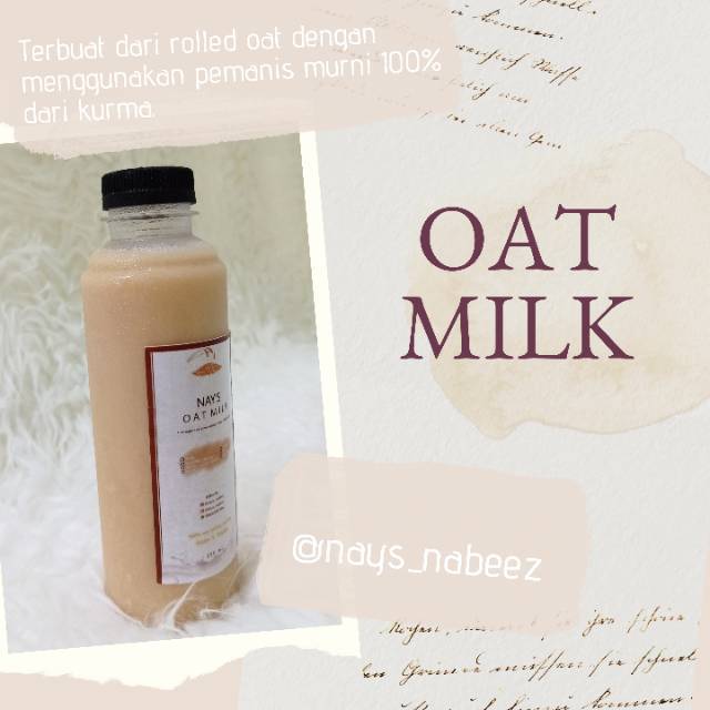 

OAT MILK (Extra OAT) 250ML / ASI BOOSTER