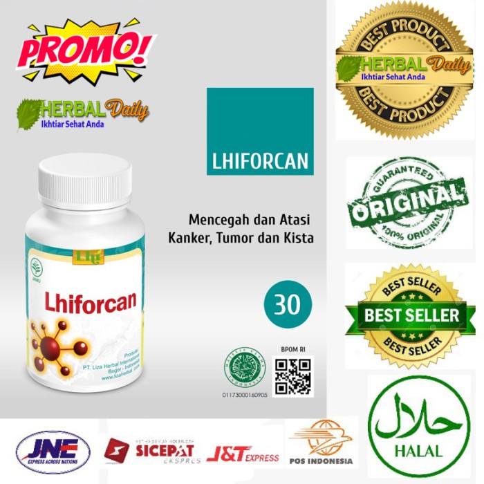 Lhiforcan Liza Herbal untuk Kista