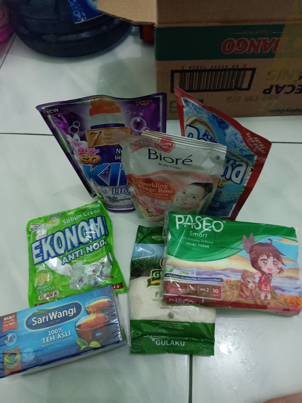 So Klin Liquid Violet Blossom Refill Pouch 400ml