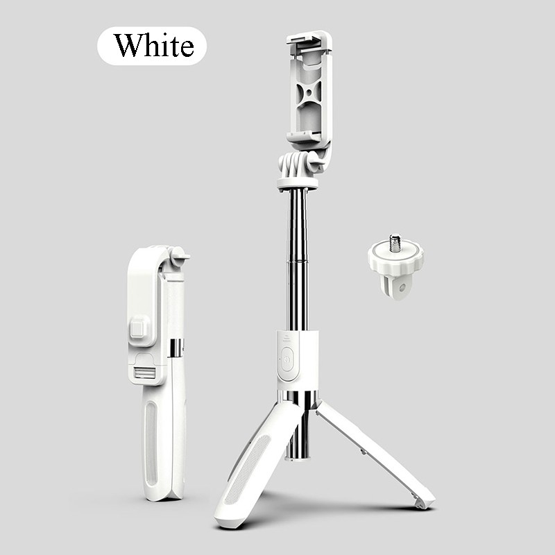 Tripod 3in1 Tongsis Bluetooth Selfie Stick Tripod Tomsis with Remote Shutter Bluetooth Selfie Stick