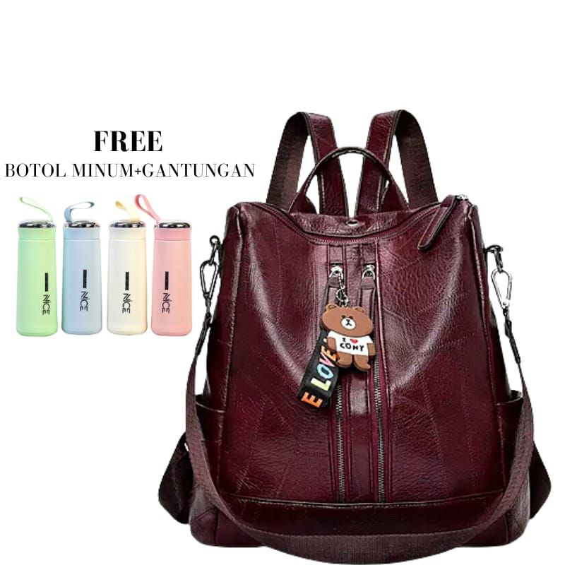 RANSEL BACKPACK QUEENTANY FREE GANTUNGAN TAS BATAM FASHION