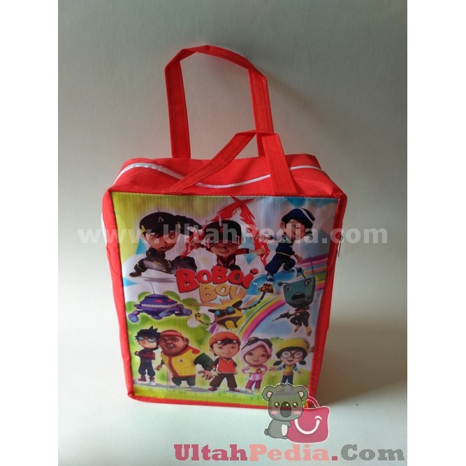 

Tas Ultah Anak | Souvenir Ulang Tahun Anak | Goodiebag Resleting Boboboy