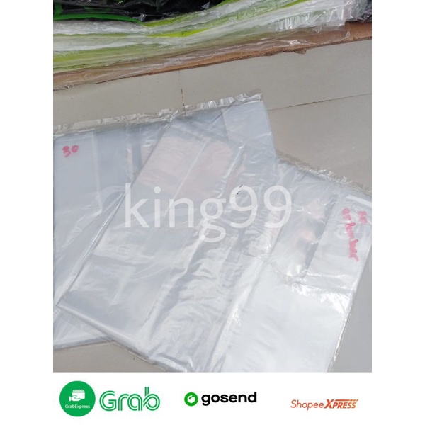 Kantong Kresek Plastik PE Bening PARTY 30 isi 25 lembar