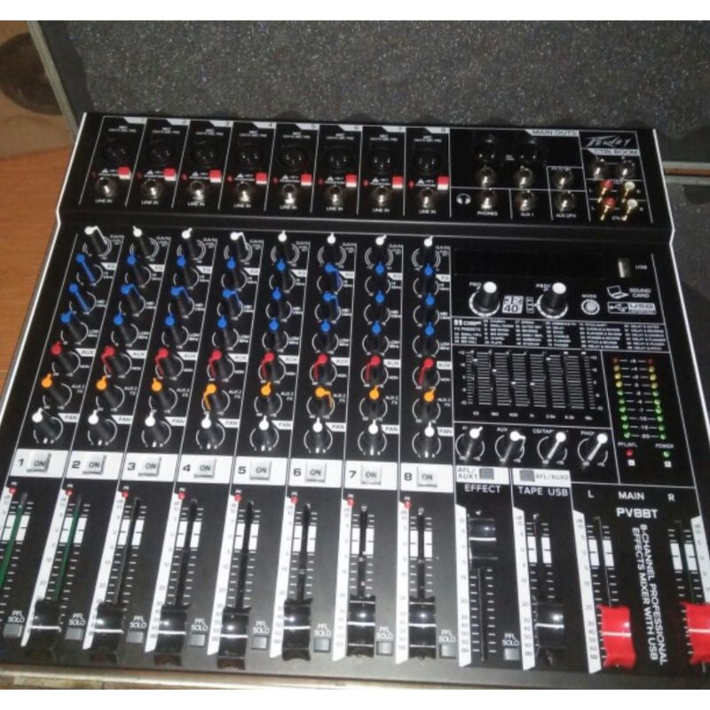 Mixer audio peavey pv8bt