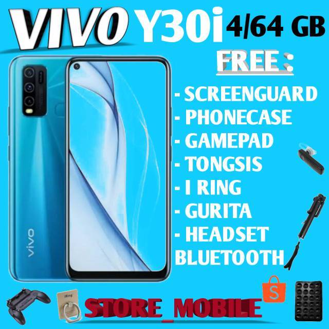 VIVO Y30i 4/64 RAM 4GB ROM 64GB GARANSI RESMI VIVO