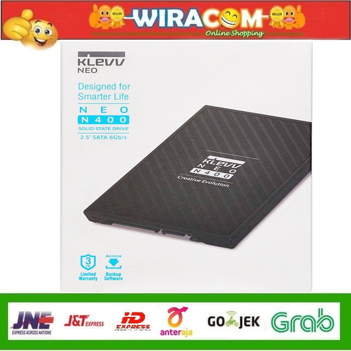 SSD KLEVV NEO N400 120GB 240GB 480GB ORIGINAL PRODUCT BERGARANSI RESMI